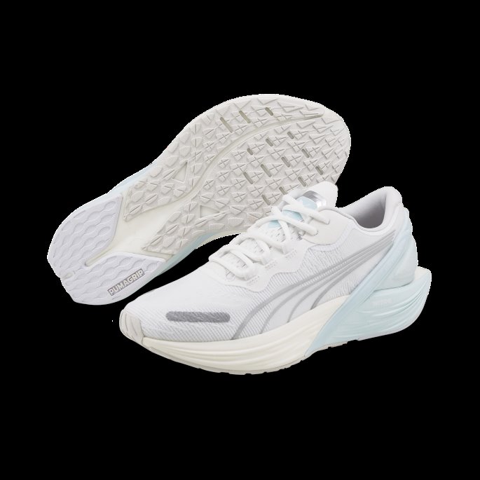 Puma På Tilbud Hvit-sølv-nitro Blue Run Xx Nitro Wns Løpesko For Kvinner
