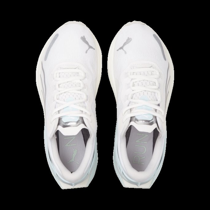 Puma På Tilbud Hvit-sølv-nitro Blue Run Xx Nitro Wns Løpesko For Kvinner