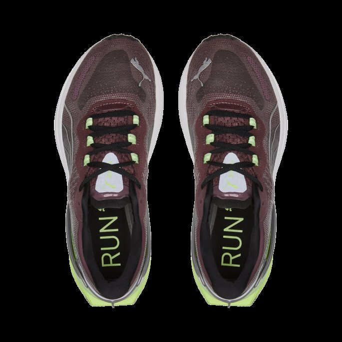 Puma På Tilbud Run Xx Nitro Løpesko For Kvinner Støvete Plomme-fizzy Eple-sølv
