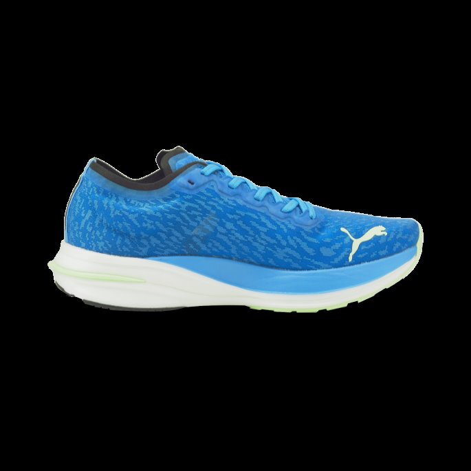 Deviate Nitro Wildwash Joggesko For Menn Havdykke-fizzy Lime Puma På Tilbud
