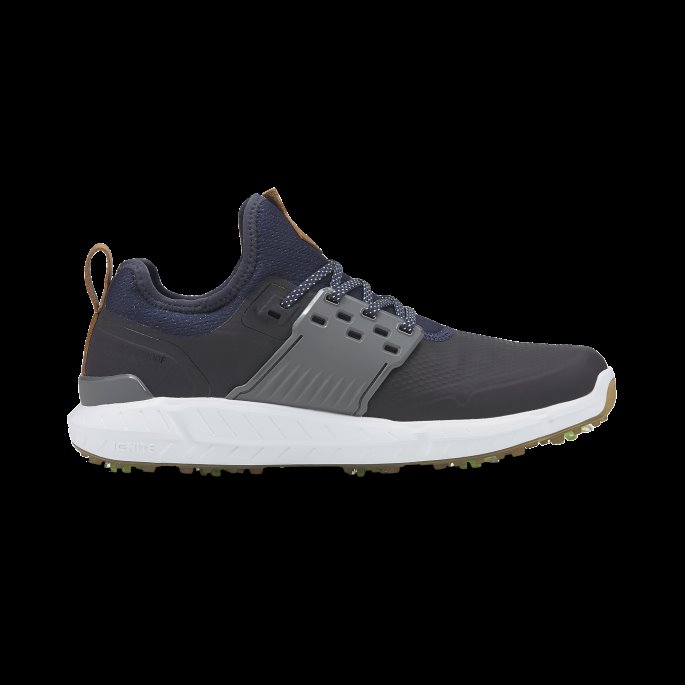 Peacoat-sølv-stille Skygge Puma På Tilbud Ignite Articulate Wide Herre Golfsko