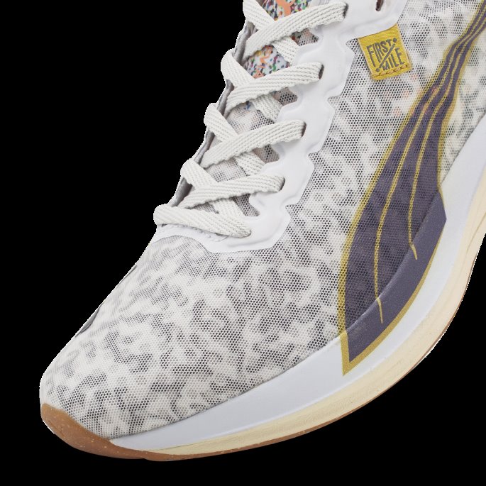 Puma På Tilbud X First Mile Deviate Nitro Joggesko For Kvinner Nimbus Cloud-slate-bamboo