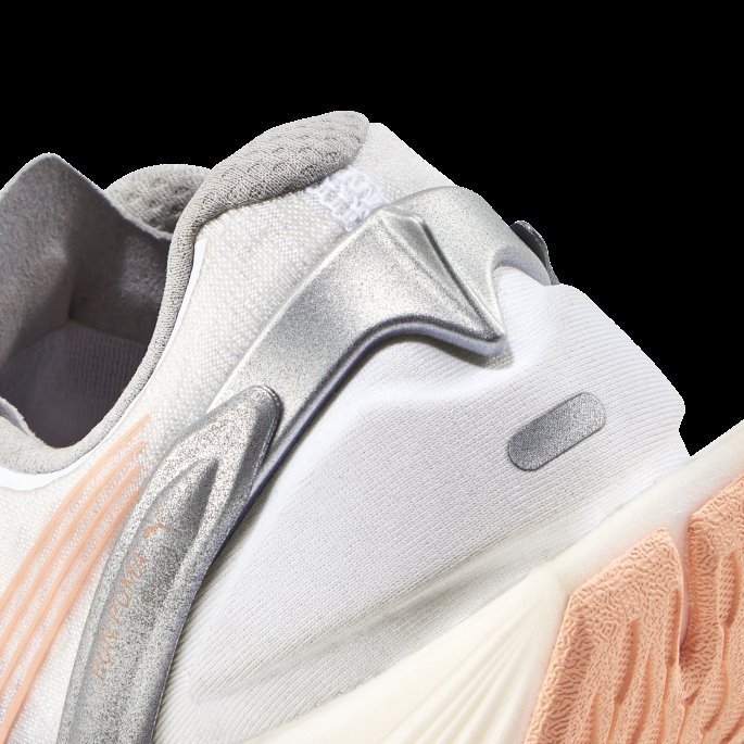 Run Xx Nitro Wildwash Joggesko For Kvinner Puma På Tilbud Hvit-sølv-brusende Melon