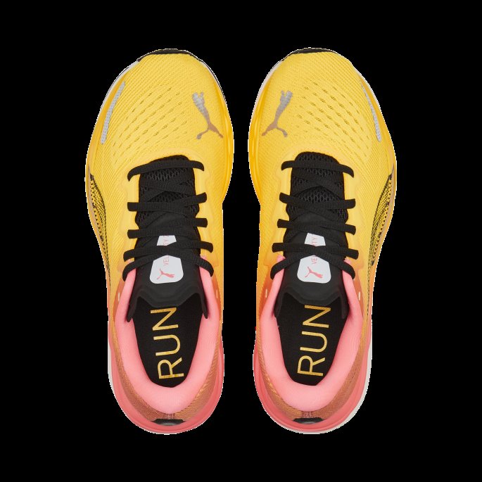 Velocity Nitro 2 Joggesko For Kvinner Sunset Glow-sun Stream Puma På Tilbud