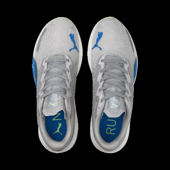 Harbor Mist-ocean Dive Puma På Tilbud Velocity Nitro 2 Wildwash Joggesko For Menn