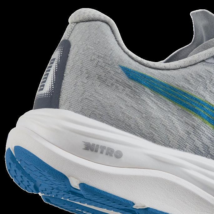 Harbor Mist-ocean Dive Puma På Tilbud Velocity Nitro 2 Wildwash Joggesko For Menn