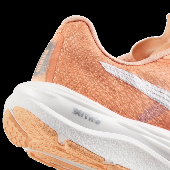 White-fizzy Melon Velocity Nitro 2 Wildwash Joggesko For Kvinner Puma På Tilbud
