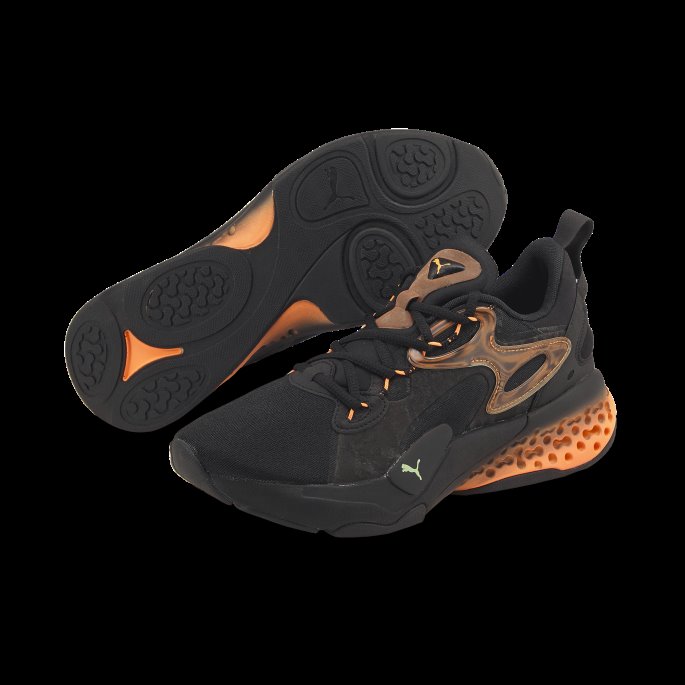 Xetic Halflife Lentikulære Treningssko Puma På Tilbud Svart-neon Sitrus