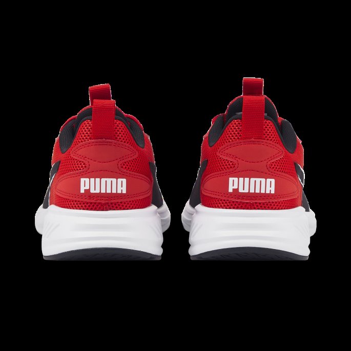 Høyrisiko Rød-svart Brenne Joggesko Puma På Salg