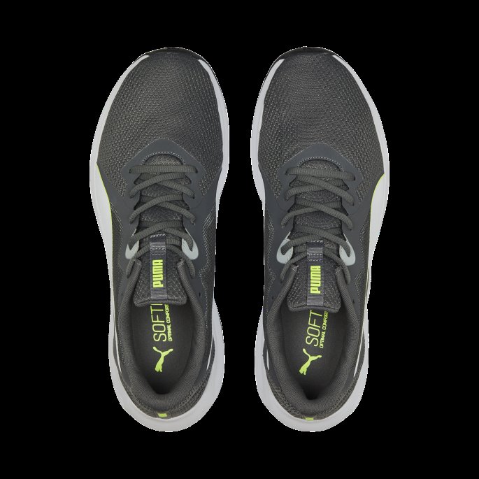Puma På Tilbud Castlerock-lime Squeeze-white Twitch Runner Joggesko