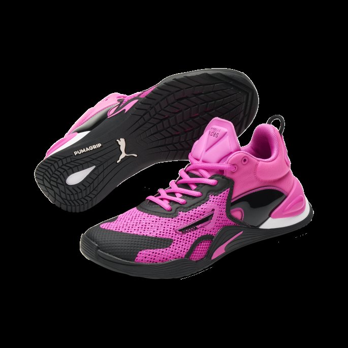 Puma På Tilbud X Vektstang Til Pupper Sikring Dametreningssko Lysende Rosa-svart