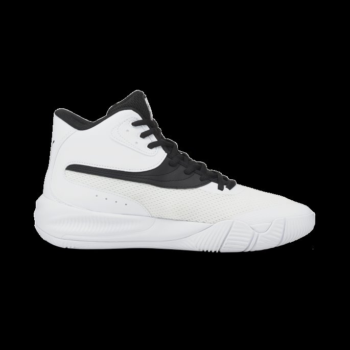 Trippel Mid Basketball Sko Puma På Tilbud Hvit-svart
