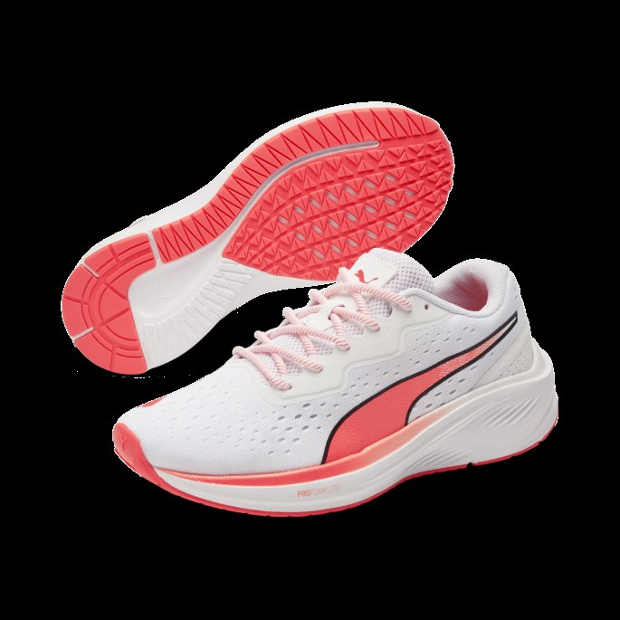 Aviator Graphic Løpesko For Kvinner White-lava Blast Puma På Salg