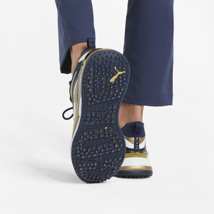 Puma På Tilbud X Palm Tree Crew Rs-fast Golfsko Marine Blazer-gull-hvit