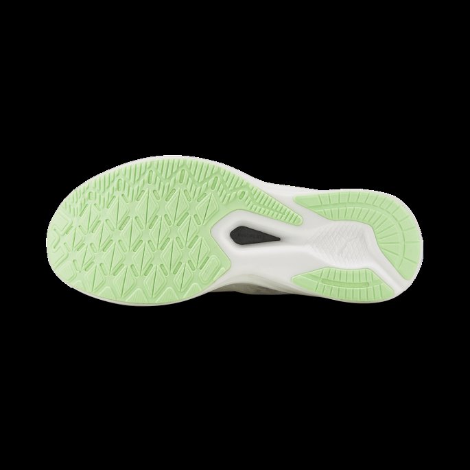 Puma På Tilbud Deviate Nitro Elite Wildwash Løpesko For Menn White-ocean Dive-fizzy Lime