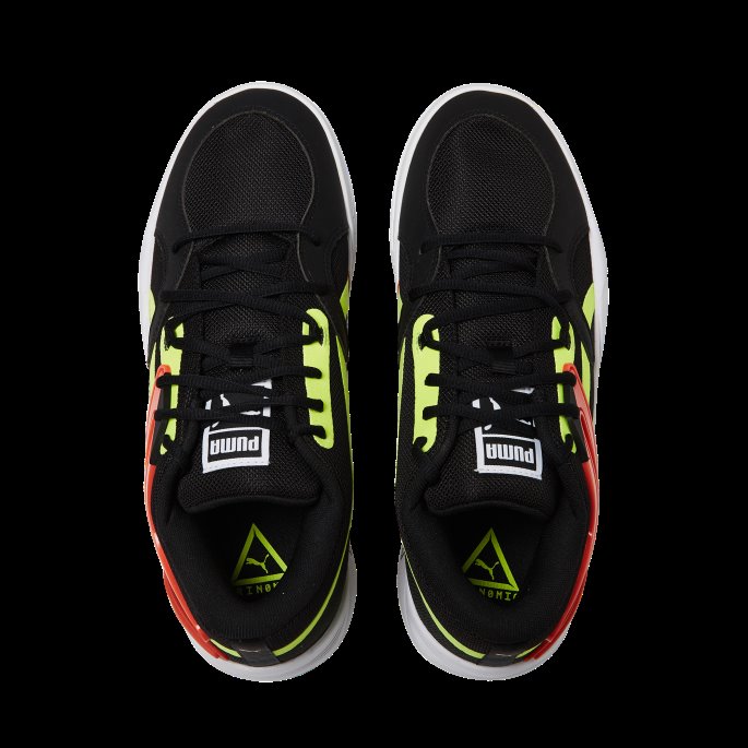 Black-cherry Tomat Puma På Tilbud Trc Blaze Court Basketball Sko