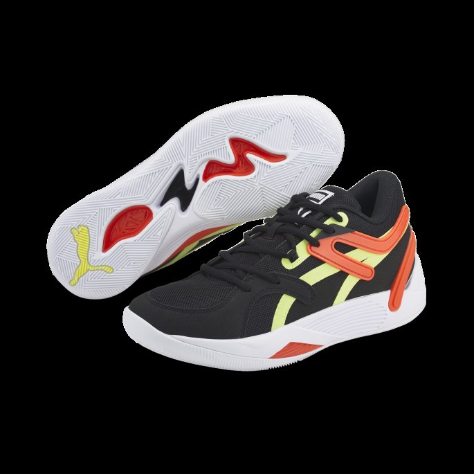 Puma På Tilbud Svart-cherry Tomat Trc Blaze Court Basketball Sko