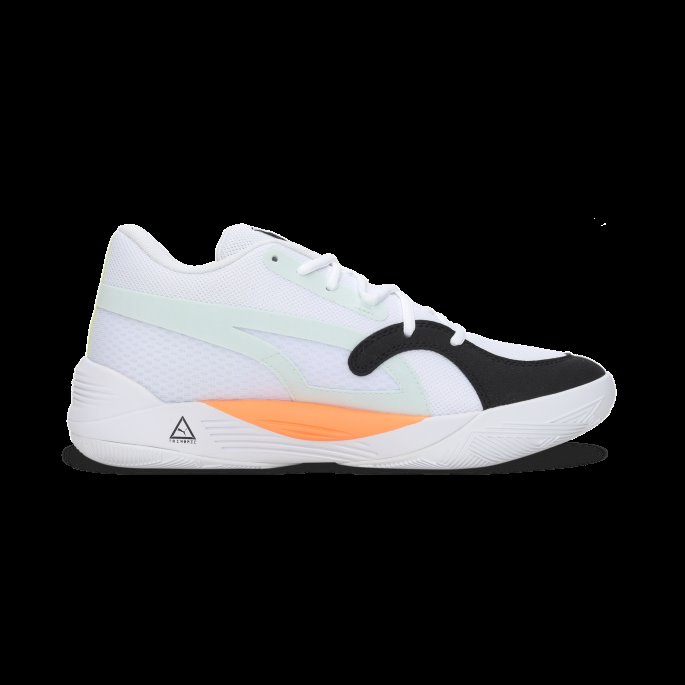 Puma På Tilbud Hvit-svarte Trc Blaze Court Basketball Sko