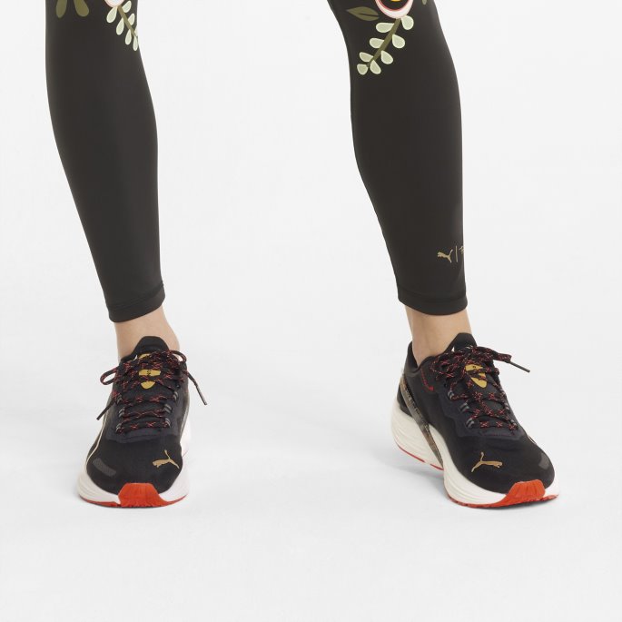 Puma På Salg Run Xx Frida 1 Nitro Dame Joggesko Black-firelight-team Gull