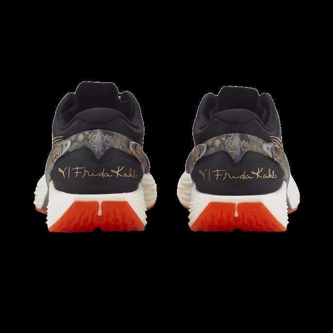 Puma På Salg Run Xx Frida 1 Nitro Dame Joggesko Black-firelight-team Gull