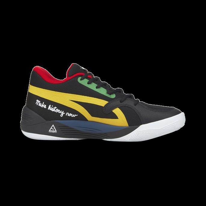 Trc Blaze Court Black Fives Basketball Sko Puma På Tilbud Black-saffron