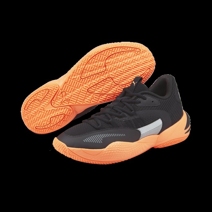 Puma På Tilbud Svart-neon Sitrusbanerytter 2.0 Basketballsko