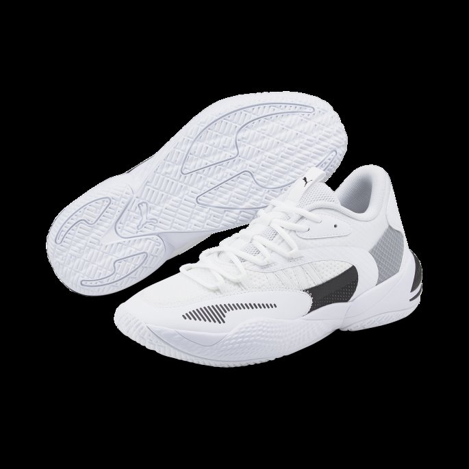 Court Rider 2.0 Basketball Sko Puma På Tilbud Hvit-svart