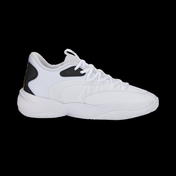 Puma På Salg Court Rider 2.0 Basketball Sko Hvit-spektra Gul