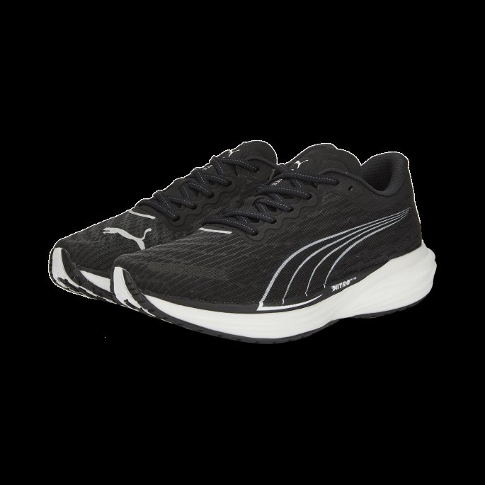 Puma På Tilbud Deviate Nitro 2 Løpesko Herre Svart