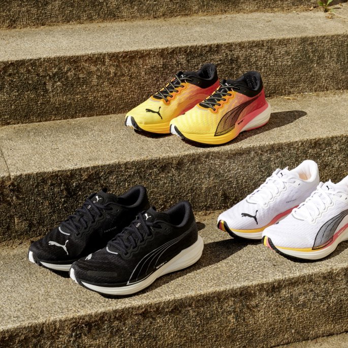 Puma På Tilbud Deviate Nitro 2 Løpesko Herre Svart
