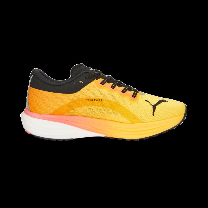 Puma På Tilbud Sunset Glow-sun Stream-svart Deviate Nitro 2 Løpesko For Menn