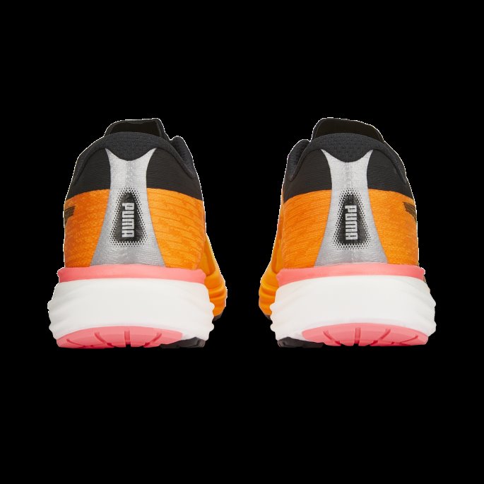 Puma På Tilbud Solnedgang Glow-sun Stream-svart Deviate Nitro 2 Joggesko Herre
