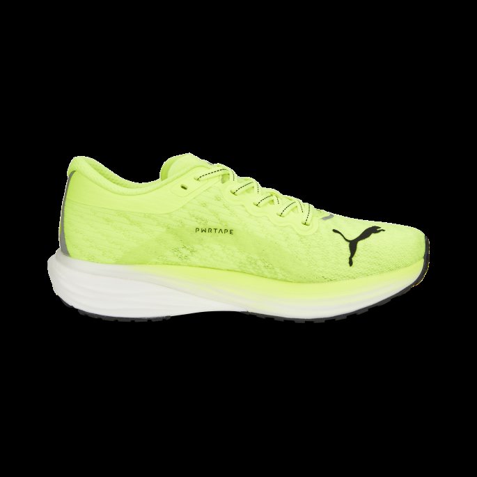 Deviate Nitro 2 Løpesko Herre Lime Squeeze-svart Puma På Tilbud