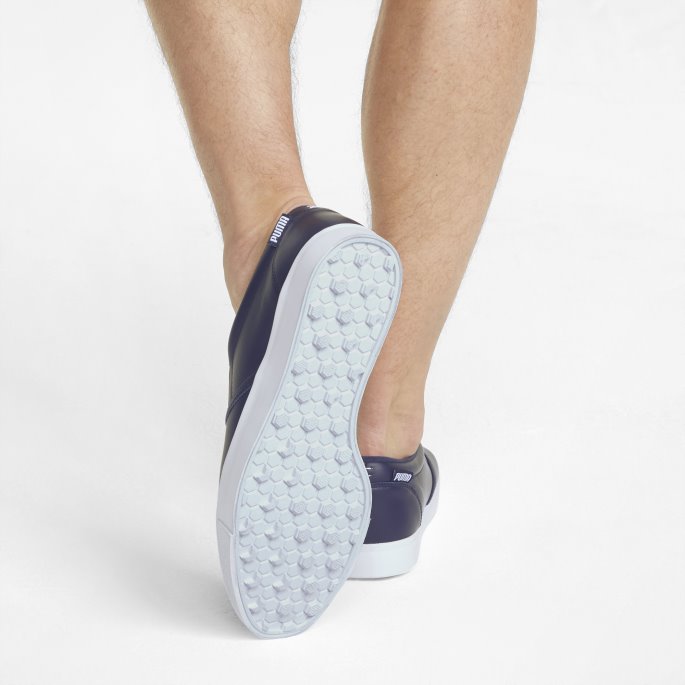 Puma På Tilbud X Arnold Palmer Original Slip-on Golfsko For Menn Marineblå Blazer