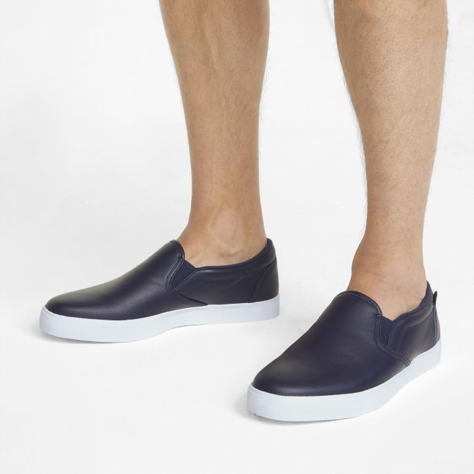 Puma På Tilbud X Arnold Palmer Original Slip-on Golfsko For Menn Marineblå Blazer
