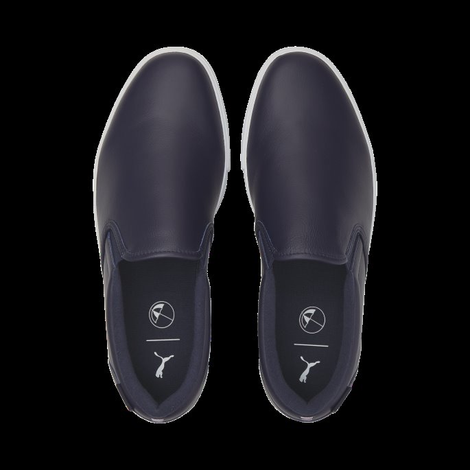Puma På Tilbud X Arnold Palmer Original Slip-on Golfsko For Menn Marineblå Blazer