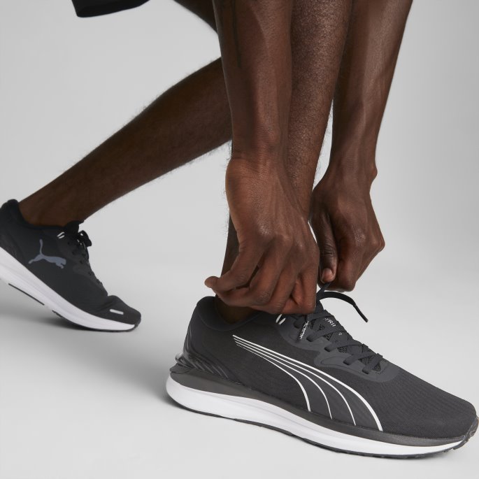Puma På Tilbud Svart-hvit Electrify Nitro 2 Løpesko Herre