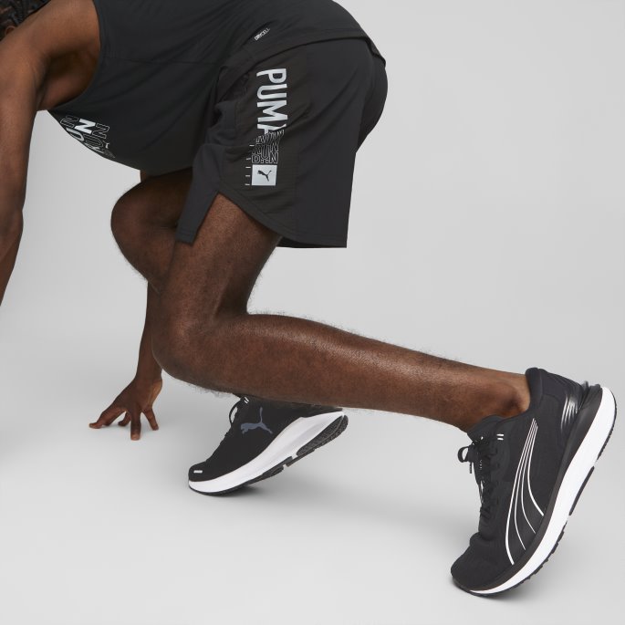 Puma På Tilbud Svart-hvit Electrify Nitro 2 Løpesko Herre