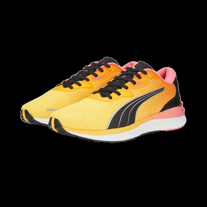 Puma På Tilbud Sun Stream-solnedgang Glød-svart Electrify Nitro 2 Løpesko Menn