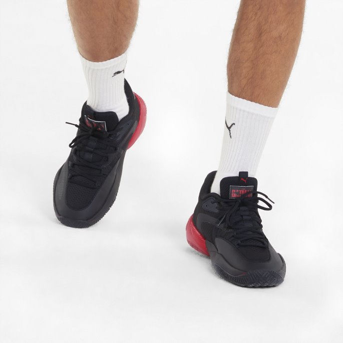 Black-barbados Cherry Court Rider 2.0 Basketball Sko Puma På Salg