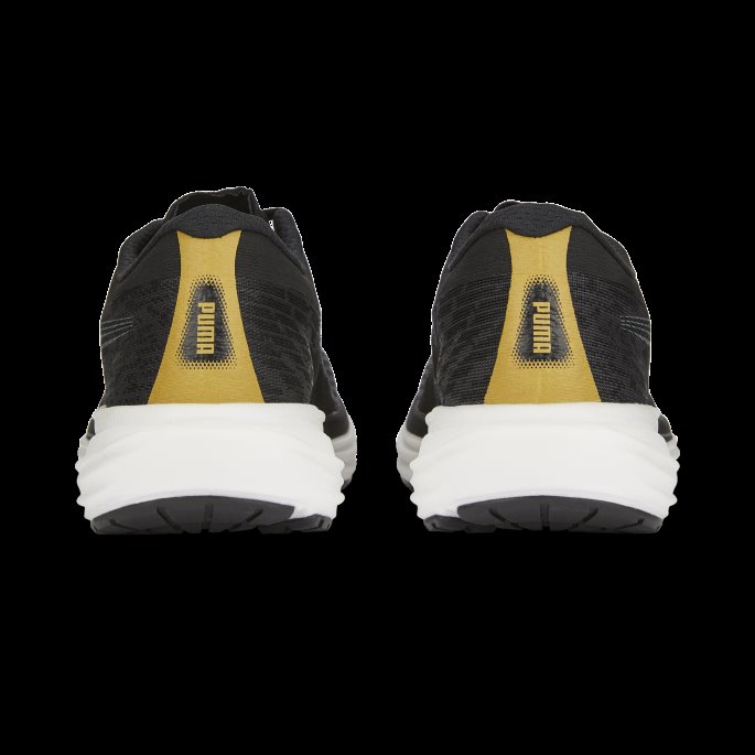 Puma På Tilbud Black-team Gold Deviate Nitro 2 Løpesko For Kvinner
