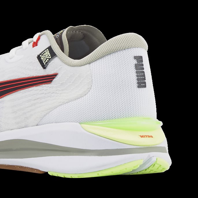 Puma På Tilbud X First Mile Electrify Nitro 2 Joggesko Menn Hvit-svart-firelight