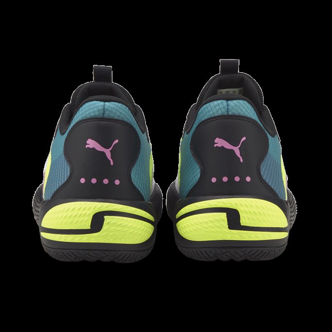 Hvit-gul Alert Puma På Tilbud Court Rider 2.0 Swxp Basketballsko