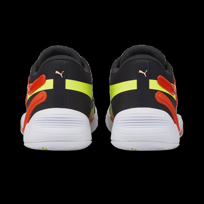 Puma På Salg Black-cherry Tomat Trc Blaze Court Ungdoms Basketball Sko