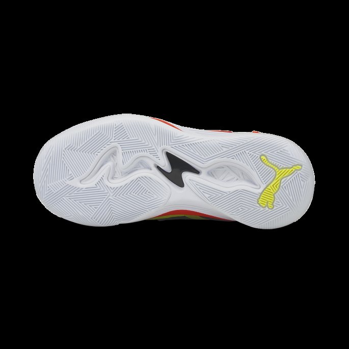 Puma På Salg Black-cherry Tomat Trc Blaze Court Ungdoms Basketball Sko