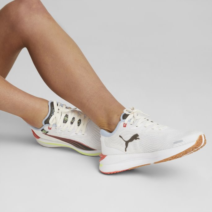 Puma På Tilbud X First Mile Electrify Nitro 2 Løpesko For Kvinner Hvit-svart-firelight