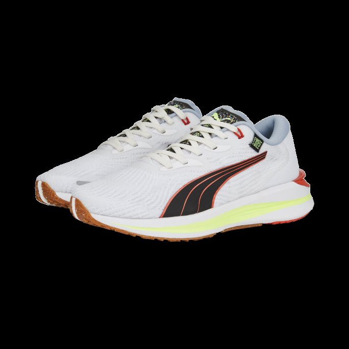 Puma På Tilbud X First Mile Electrify Nitro 2 Løpesko For Kvinner Hvit-svart-firelight