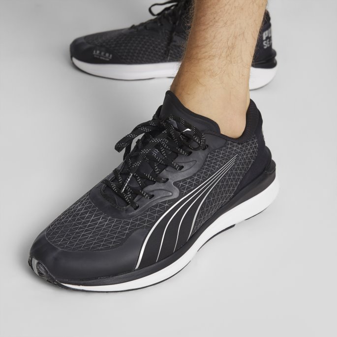 Electrify Nitro 2 Wtr Løpesko Herre Svart-metallisk Sølv Puma På Tilbud