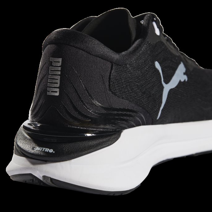 Puma På Tilbud Electrify Nitro 2 Joggesko Dame Svart-hvit