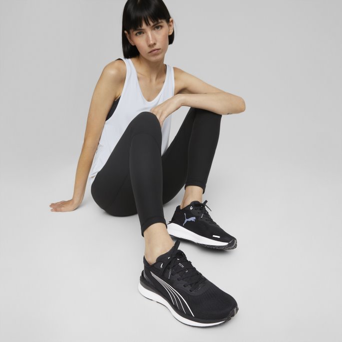 Electrify Nitro 2 Joggesko Dame Puma På Tilbud Svart-hvit